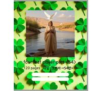 Composition Notebook four-leaf clover-part-<54>