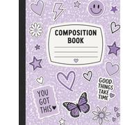 Composition Notebook Fun, Cute Y2K, Girly Pop, Stickercore, Soft Kawaii, Pastel Preppy: Dopamine Decor for Teen Girls