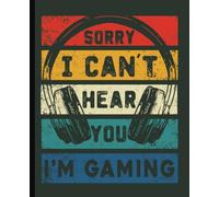 Composition notebook: Gamer Aesthetic, Video Game Themed | College ruled, 7.5 x 9.25, 110 Pages | For kids, teens, and adults