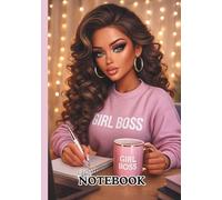 Composition Notebook Girl Boss Life Planner | 130 Pages with lined, grid and dotted pages: Gift for Girls and Woman