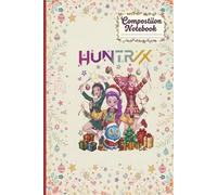 Composition Notebook: Girly Anime K-Pop Christmas Xmas Journal Notebook Blank Lined Ruled 6’’x9’’ 110 Pages