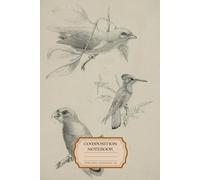 Composition Notebook Gothic Birds: Vintage Macabre Aesthetic Journal for School or College