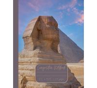 Composition Notebook “Great Sphinx of Giza”: Cairo, Egypt | Daily Journal | 7.5” x 9.25” | 110 lined pages