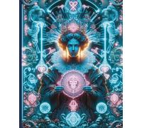 Composition Notebook: Holographic Baroque Tech Empress Tarot themed Notebook | College Ruled | Journal for planning, study | 7.5 x 9.25 in, 100 Pages