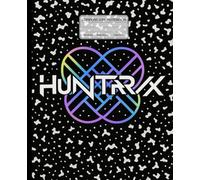 Composition Notebook: Huntrix Logo Kpop Demon Hunters, Wide Ruled, 7.5 x 9.25 inches, 100 Pages For Teens, Students, Music Fans, and Lovers of Fantasy Cartoon