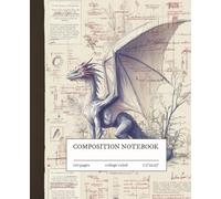 Composition Notebook: ILLU SERIES-04 | Illustration themed writing journal for school, work, creative studies, sketches, artwork, notes, planning | ... diagram and notes for STEM | College Ruled