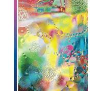 Composition Notebook Journal: A Vibrant Kaleidoscope of Bubbles Cover with 110 College Ruled Pages for Notes, Ideas, and Creative Thought for School, Home or Office