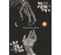 Composition Notebook journal: Memento mori Cover: black and white | 8.5 x 11 in (21.59 X 27.94 cm) pages 110 For School, College, Office, Work, Students,