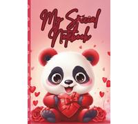 Composition Notebook: Kawaii Panda Design For Girls, Women: 150 Ruled Sheets for School and Work, Journal | Cute Panda on Each Page Corner, 6 x 9"