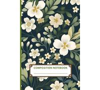 Composition Notebook - Kawaii The Flower: 130 pages (65 sheets), 6 x 9 inches, student-ruled paper, cute design with dotted lines.