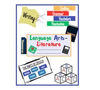 Composition Notebook: Language Arts - Literature