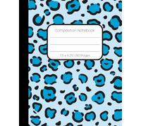 Composition Notebook: Leopard Print Notebook | 110 Pages 7.5" x 9.25"