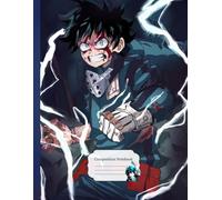 Composition NoteBook: Manga My Aca Dee mia S74 - 8.5x11 Inches - 110 page Exercise Book Funy Great For Children Note Taking Writing Anime Notebooks For Girls Teens Girls Boys Writing Notes