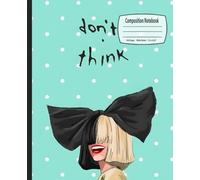 Composition Notebook: Masked Pop Singer, Wide Ruled, 7.5 x 9.25 inches, 100 Pages - Great for Emotional Writers, And Pop Music Fans ( Notebook )