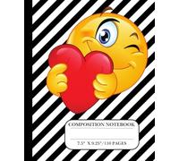 Composition Notebook: Mood Notes: A Journal of Emoji Days for Kids 110 pages, 7.5" x 9.25"