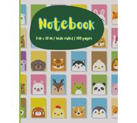 Composition notebook. Notebook for kids, teens and adults, Perfect for writing down your thoughts, goals. 8 in x 10 in, Wide ruled, 100 pages, white papers, Great gift idea.