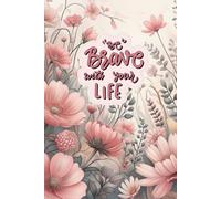 Composition Notebook: Pastel color floral design