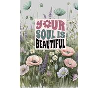 Composition Notebook: Pastel color floral design