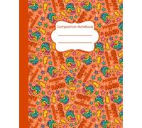 Composition Notebook: Powered by ADHD - 7.5 x 9.25" College Ruled, 110 Pages, School and Office Writing Journal