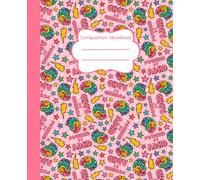 Composition Notebook: Powered by ADHD - 7.5 x 9.25" College Ruled, 110 Pages, School and Office Writing Journal