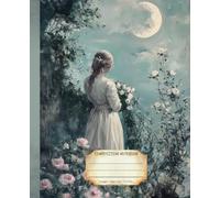 Composition Notebook: Premium College Ruled Vintage Moon Notebook | Midnight Dream Illustration | Gift for Nature Lover | Daily School University and Work Journal