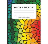Composition Notebook (Rainbow): Cute, Bright, Artist-Designed Cover | 8.5x11 College Ruled Notebook for Students, Researchers, and Professionals | ... Lab, Math, Science, Engineering, Design & Art