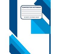 Composition Notebook, Ruled Notebook, Single Line Ruled Notebook , Student Ruled Notebook, Ideal for College and School Students: Ruled Pages, 60 ... with Date & Page No Printed on All Pages