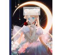 Composition NoteBook: Saiilor Moon The Moon SMJP 7 - 8.5x11 Inches , 110 page Diary Subject Planner College Ruled Office, Work For Children Kids Teen Anime Adults Student Teacher Gifts