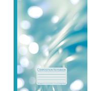 Composition Notebook: Soft Light Rays: College Ruled Lined Notebook, 7.5 x 9.25 in, 110 Pages for School, Work, and Writing