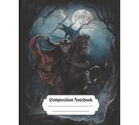 Composition Notebook:: Spooky Gothic Fall Journal | Wide Ruled Lined Paper for Girls & Teens | Fun Halloween Horror