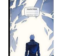 Composition Notebook: Stylish Action, Wide Ruled, 7.5 x 9.25 inches, 100 Pages - Ideal for Game Fans, Battle Notes, and Bold Storytelling