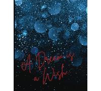 Composition Notebook: The Fairest of them All Princess A Dream is A Wish Blue Glitter Journal Diary | 9.25 x 7.5, 120 pages, college ruled | Birthday, ... for Girls, Teens, Adults, Theater Enthusiasts