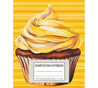 Composition Notebook: The Sweet Honey Cupcake Journal| Wide Ruled| 7.5 x 9.25 inches, 100 pages| Students, Teachers, Journaling, Note Taking