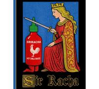 Composition Notebook: Vintage Hot Sauce Art with Funny Sriracha Chili Theme, Wide Ruled Journal for Students, College, Teachers, School, Office Workers, and Spicy Food Lovers