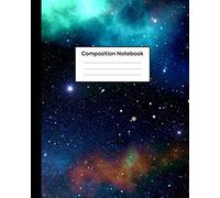 Composition Notebook: Wide Rule, Deep Space Constellations - Journal for Girls and Boys, Kids, School, Students and Teachers - 8 x 10, 100 Wide Ruled Pages