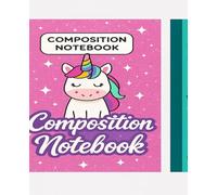 Composition Notebook | Wide Ruled | 110 Pages | 7.5 x 9.25 | Back to School 2025": Trendy School Supplies for Students | Cute & Cool Designs for Girls and Boys
