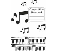Composition Notebook: Wide Ruled | 6 x 9 inches | 100 pages | Cute and Creative | White