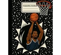 Composition Notebook Wide Ruled For Kids and Students: Basketball Sports Marble. Cute Journal Note Book for Boys and Girls. Perfect Gift for Basketball Fan