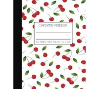 Composition Notebook Wide Ruled: Fruit Aesthetic Preppy Notebook | Cute Composition Notebook