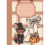 Composition Notebook Wide Ruled: Highland Cow, Fall Journal for Teens, Women, Students, Teachers, Writing, College, University, Work, Office