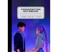 Composition Notebook Wide Ruled: K-Pop's De-mon's Hunters Inspired Notebook for Kids, Teens, Adults, Journaling, Back to School, College | 110 Pages | 7.5x9.25"