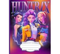 Composition Notebook Wide Ruled: Kpop Anime Warrior Girls With Attitude | Cool Idol Journal For Students, School, College, Office, Work