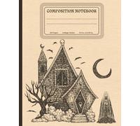 Composition Notebook Witch Illustration: Witchy Gifts for Women | Unique Style Lined Journal | Perfect for Fall, Halloween, School, College