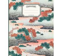 Composition notebook with Japanese woodblock print. For lovers of Japanese culture, minimalism and the spirit of zen meditation: Japanese woodcut with ... College Ruled 110 Pages. 7.5 x 9.25"