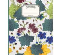 Composition notebook with Japanese woodblock print. For lovers of Japanese culture, minimalism and the spirit of zen meditation: Japanese woodblock ... leaves. College Ruled 110 Pages. 7.5 x 9.25"