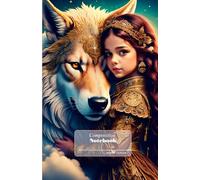 Composition Notebook: WOLF SPIRIT | College Ruled Composition Notebooks | Cute Aesthetic Journal | Wide Line | 5.5 X 8.5