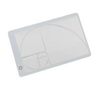 Composition View Finder - 3,35 pollici Photography Framing Tool,Compact Composition Aid | Lightweight ABS View Finder At 11g with Classic Design for Accurate Shot Planning During