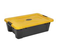 Composito Impilabile Scatola Portaoggetti con Coperchio 27L APB27 Sealey Nuovo