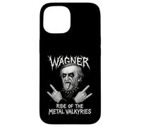 Compositore classico Wagner Music Death Metal Corpse Paint Custodia per iPhone 15
