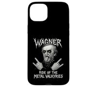 Compositore classico Wagner Music Death Metal Corpse Paint Custodia per iPhone 15 Plus